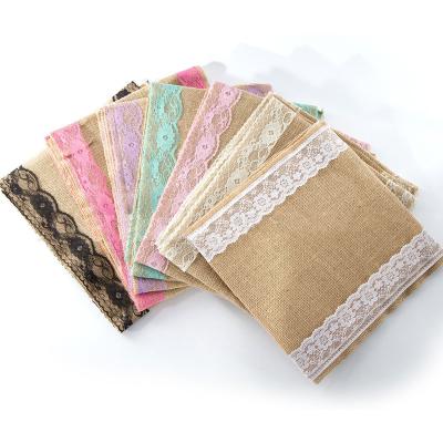 China High Quality Stripe Table Runner For Dining Decoration Burlap Table Runner for sale