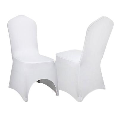 China OEM Christmas Sale Durable Hot Washable Polyester Spandex Elastic Stretch Wedding Banquet Dining Chair Covers for sale