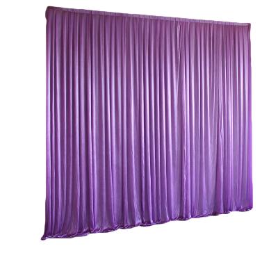 China Wholesale Polyester Wedding Party Decoration Events 3*3m Golden Shining Drape Polyester Sequin Curtain Backdrop for sale