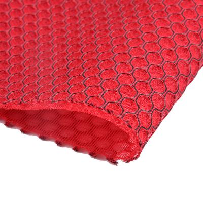 China 100% Washable Memory Polyester Honeycomb 3D Air Mesh Fabric China Sample Mesh Fabric For Mattress Free for sale