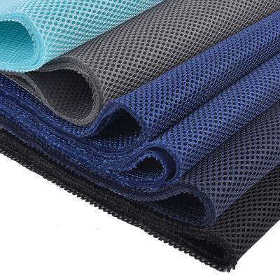 China Memory 100% Polyester 3d Knitted Sandwich Air Mesh Fabric For Bag Custom 3d Spacer Mesh Fabric for sale