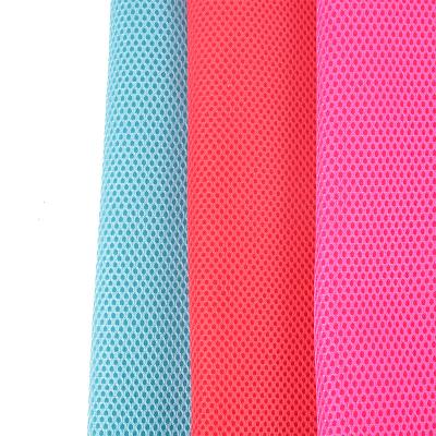 China Memory Textile 3d Sandwich Air Spacer Mesh Fabric For Shoe 100% Polyester Warp Knitted Sandwich Air Mesh for sale