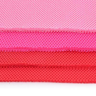 China Memory Sandwich Mesh Low Price 100% Polyester Air Washable Mesh Fabric For Sports Shoes for sale