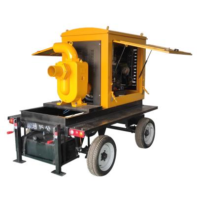 China The firefighting emergency rescue preferential price of special mobile water pump truck for urban agricultural firefighting and drainage irrigation for sale