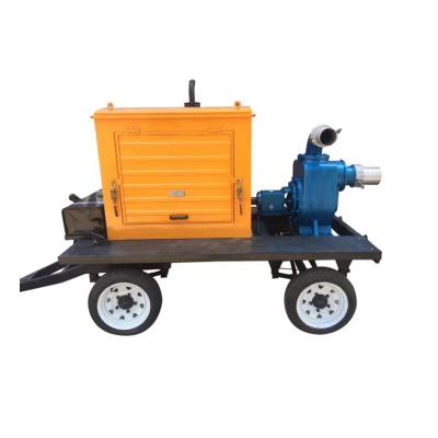 China Other wholesale high quality mobile diesel pump 2022 drainage pump truck for sale