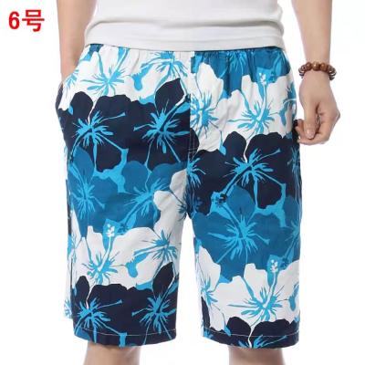 China Wholesale Custom Printed Anti-Wrinkle Swimsuit Over The Knee Pants For Running 13 Colors Floral Beach Vacation Beach Shorts Shorts Beach Pants for sale