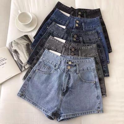 China Summer Breathable Girls High Waisted Denim Shorts Jeans Women Shorts Female Push Up Skinny Slim Short Skirt And Denim Shorts for sale