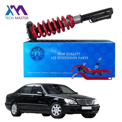 China Mercedes W220 W221 Air Spring Conversion Kit With Sensor And Adjustable for sale