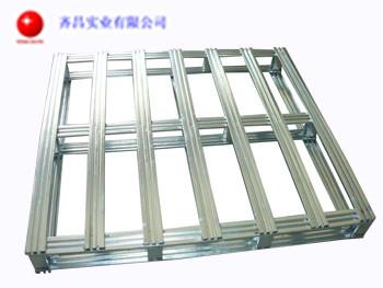 China Storage Euro Standard Size Galvanized Steel Pallets , Two way and 4 way pallet for sale