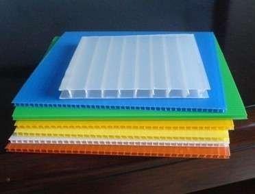 China Customized Waterproof Recyclable PP Hollow Sheet Corrugated Plastic Sheets for sale