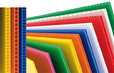 China Custom Reusable PP Plastic Corrugated Plastic Sheets For Packing Box / Billboard for sale