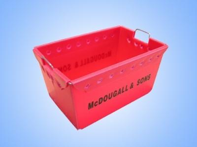 China Rode/Blauwe Duurzame Polypropyleen Golf Plastic Goedgekeurde Container met FDA Te koop