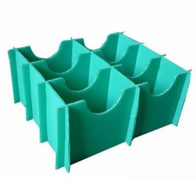 China Green Heat Resistance Waterproof Plastic Divider Sheets Coroplast Divider Board for sale