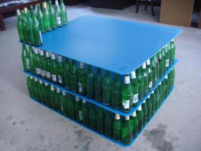 China cojines plásticos acanalados reutilizables 3m m durables de la capa de 2m m para la botella que embala en venta