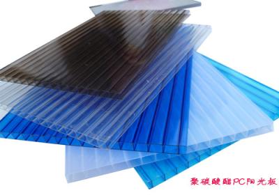 Chine Feuille ignifuge de Sun de PC de feuille de cavité de polycarbonate d'OEM pour la serre chaude de toit à vendre