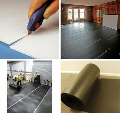 China Dustproof Waterproof PP Correx Floor Protection Sheets with Edge sealing for sale