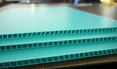 China Polypropylene / Polyethylene Corflute Board Correx Plastic Sheets For Greenhouse for sale