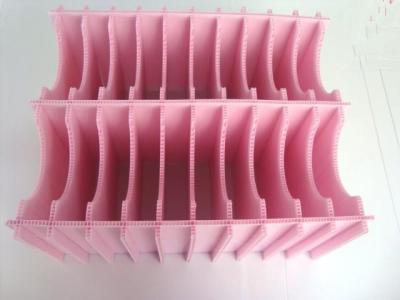 Cina Il rosa/nero/pp amichevoli eco- rossi hanno ondulato gli strati di plastica scanalato in 1500 x 3500mm in vendita