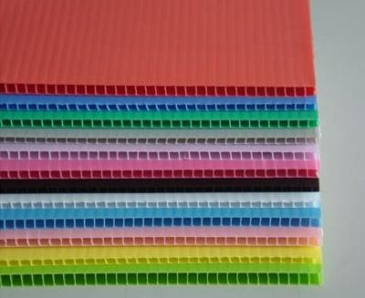 Cina il bordo di 3mm 5mm 10mm Corflute, rende impermeabile 4 x 8 strati di plastica ondulati in vendita