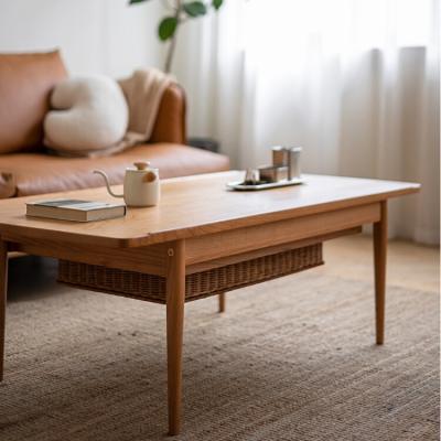 China Modern design (size) of adjustable high quality wooden coffee table for living room for sale