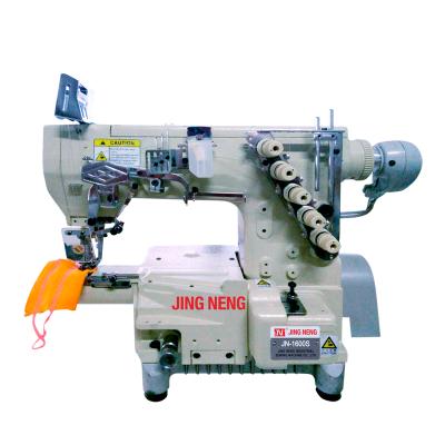 China JN-1600S Cylinder Bed 4 Needle 6 Thread Flatseamer Chainstitch Flat Seam Sewing Machine HIGH-SPEED Coupling Sewing Machine for sale