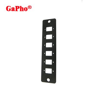 China Cable Distribution patch panel fiber optic adapter 6 12  24 port SC LC Metal patch lpanels ftth accessories patch panel Chinese Manufacturers for sale