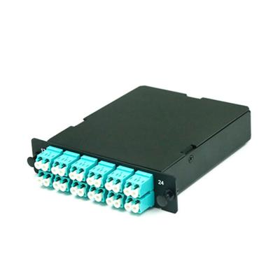 China FTTX MPO/MTP box module 12 core SC-24 core LC optical fiber MPO module box for sale