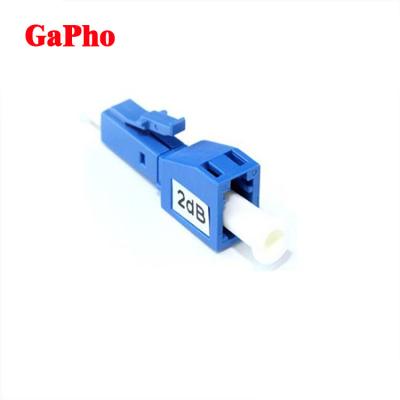 China FTTH FTTB FTTX Network LC UPC 1dB 30dB Fixed fiber optic attenuator for Telecommunication for sale