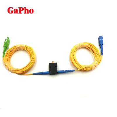 China Optical Attenuator In-line fiber   Variable Optical Attenuator VOA patch cord  from 0dB to 30dB Mechanical manual mode for sale