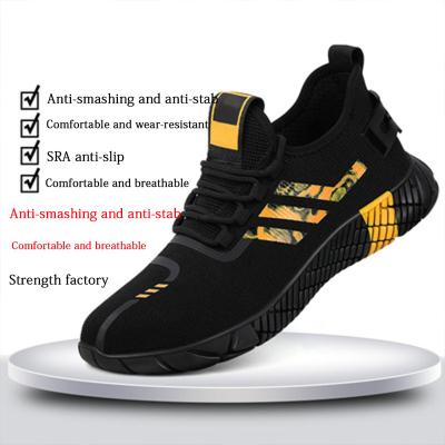 China Anti-Static Lightweight Comfortable Fashion Steel Toe Work Sneaker Shoes for sale