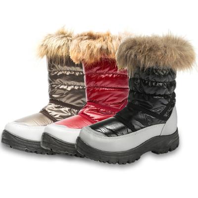 China Superstarer Autumn Winter Fancy Ladies Boots PVC Waterproof Luxury Platform Fluffy Women Snow Boots for sale