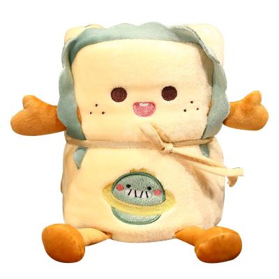 China 2022 Anti Static Cartoon Blankets , Animal Roll Blankets Plush Flannel Blankets for sale