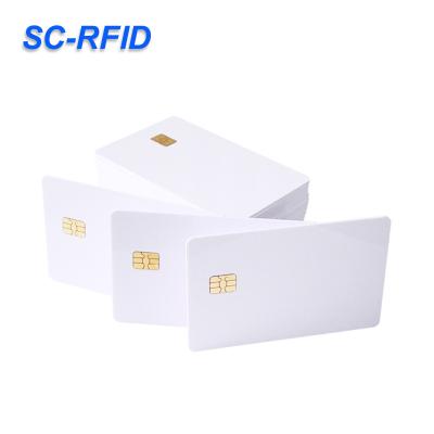 China Waterproof/Waterproof High Quality ISO7810/7811 Contact IC Smart Card With SLE4442/4428 RFID Card for sale