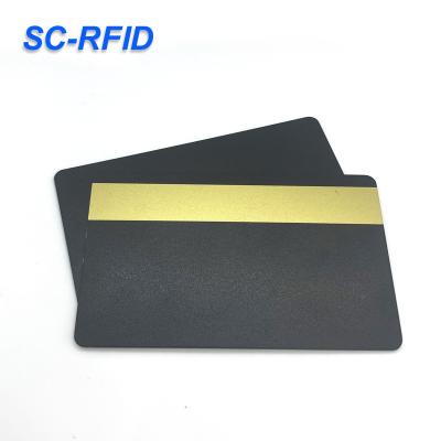 China Factory Supply Blank Direct White Waterproof/Waterproof PVC Hico Magnetic Stripe Plastic Card for sale