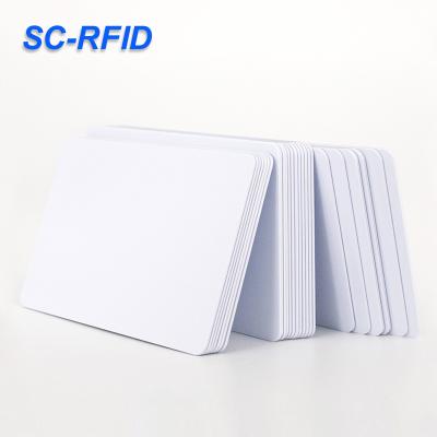 China Waterproof / Waterproof 125khz SI Blank Blank Glossy Surface TK4100 PVC Printable Card for sale