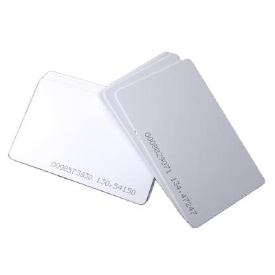 China Waterproof / Waterproof RFID 125khz pvc contactless tk4100 card with fast ship for sale