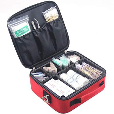 China Emergency Occurred Transparent Certificate Sports First Aid Kits , First Aid Bag Medical Emergency for sale