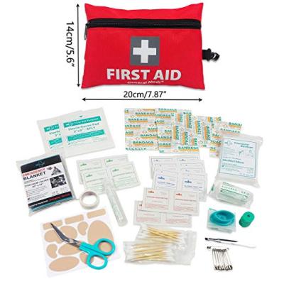 China 2020 Waterproof Amazon Tending ISO Approved 90 Piece Torrent First Aid Kit Pocket Set for sale