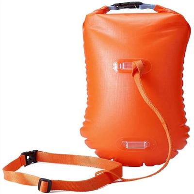 China Outdoor Pack 5L 10l 15L 20L Ocean Floating Bag Survival Boating, Fishing Waterproof 500D PVC Swim Buoy Swimming Dry Bag for sale