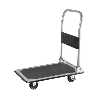 China Flat Bed 300kg Industrial Folding Platform Hand Truck Cart for sale