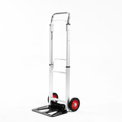 China Ferty Industrial Aluminum Folding Two-Wheel Hand Truck / 220Lb Capacity for sale