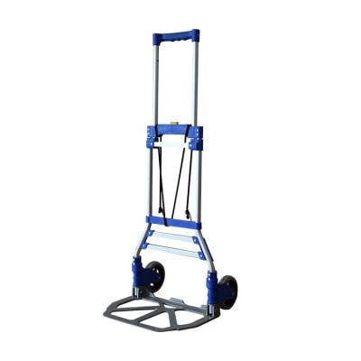 China Foldable Shopping 2 Wheel Trolley Dolly Aluminum Dolly Hand Truck Cart for sale