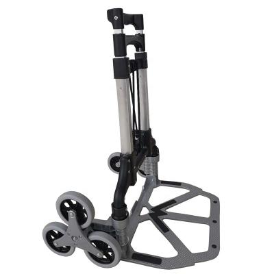 China Aluminum Stair Cart Climbing Stair Shopping Hand Truck for sale