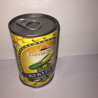 China Fujian Canned Food Canned Kernel Sweet Corn for sale