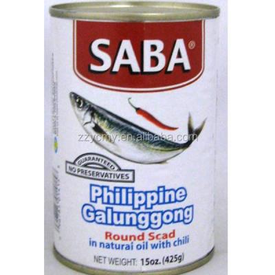 China Canned canned sardine in the company export natural fish for sale