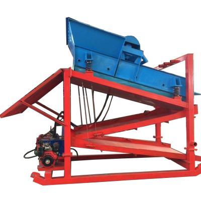 China placer gold wash & test hot sale sluice box machine gold mining equipment for sale for sale