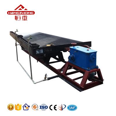 China Gold/Silver Gold/Copper Shake Table Vibration Concentrating Table With Best Recovery Rate For Gold Ore for sale