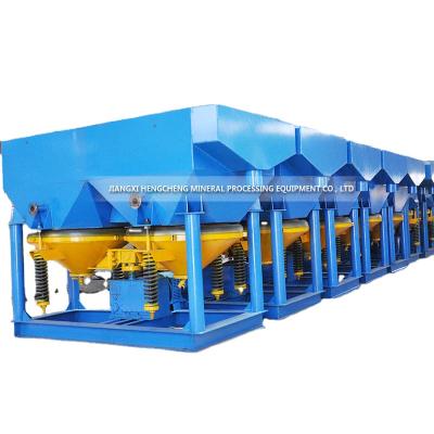 China Gold 15 tph Drive Jig Separator Bi-Motor Jigger Machine For Soil Gold for sale