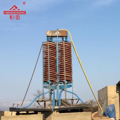 China Chrome Chrome Ore Concentrate Mining Equipment Spiral Concentrator at Africa Chrome Plant for sale