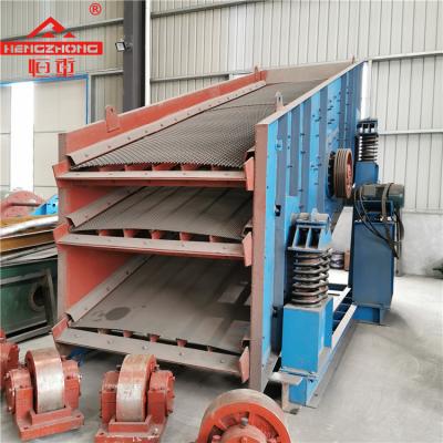 China Ore 3-20 tph Hengzhong Mining Equipment Circular Vibrating Screen Machine for sale